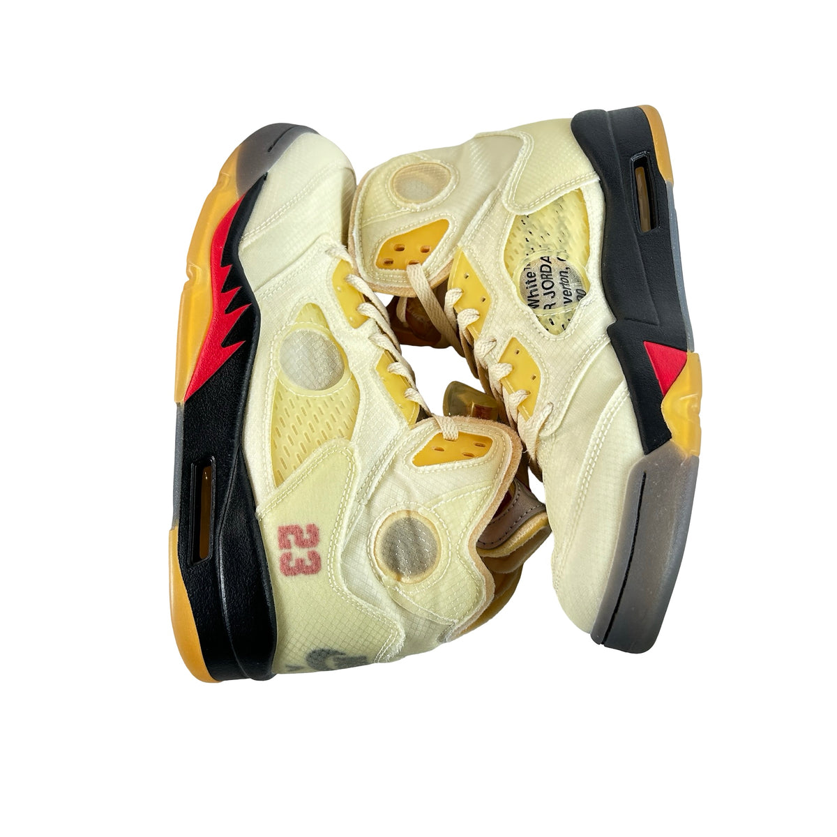 DH8565 100 Jordan 5 Off-White Sail [USED] - 9.5 M (Used6)