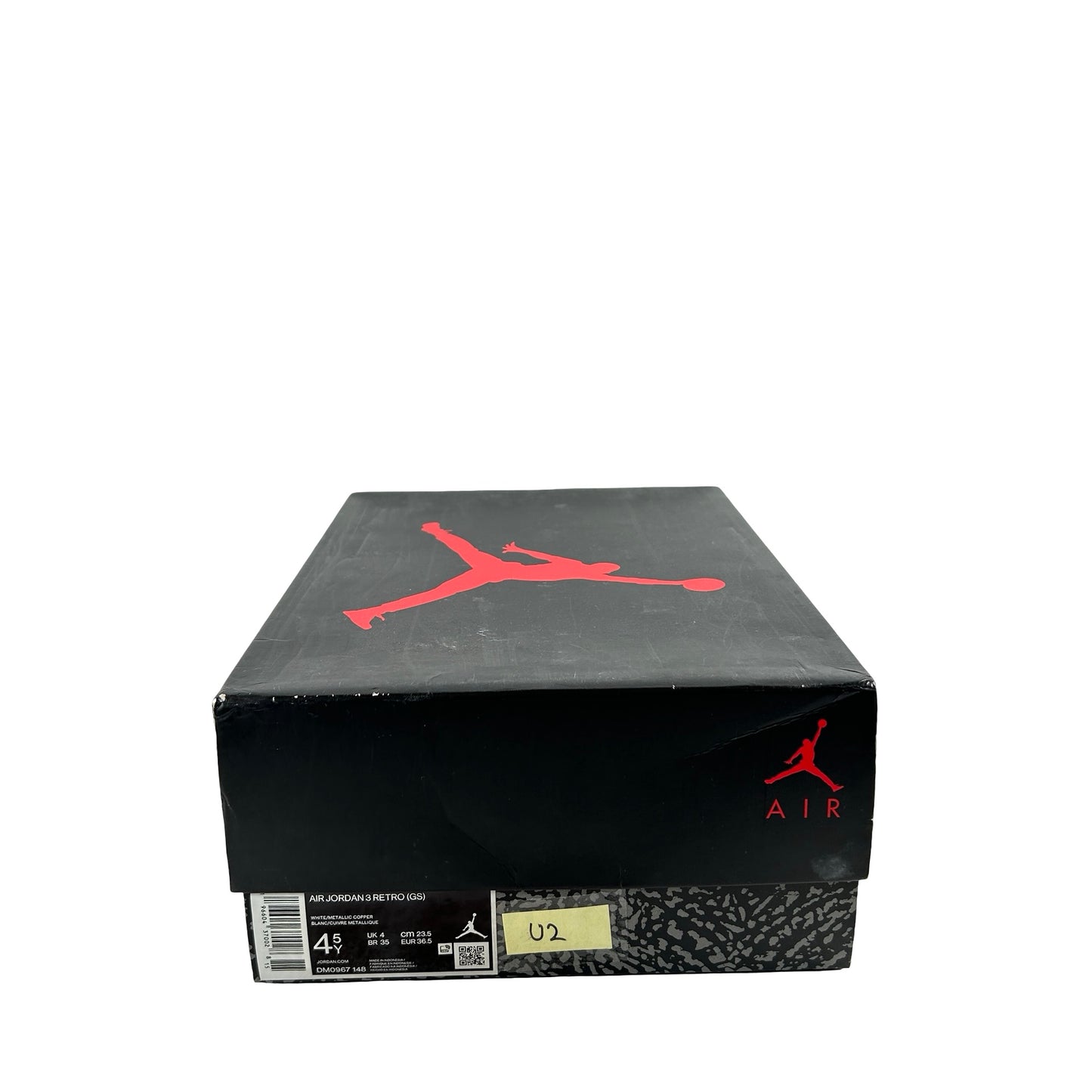 DM0967 148 Jordan 3 Retro Wizards (GS) [USED] - 4.5 Y (Used2)