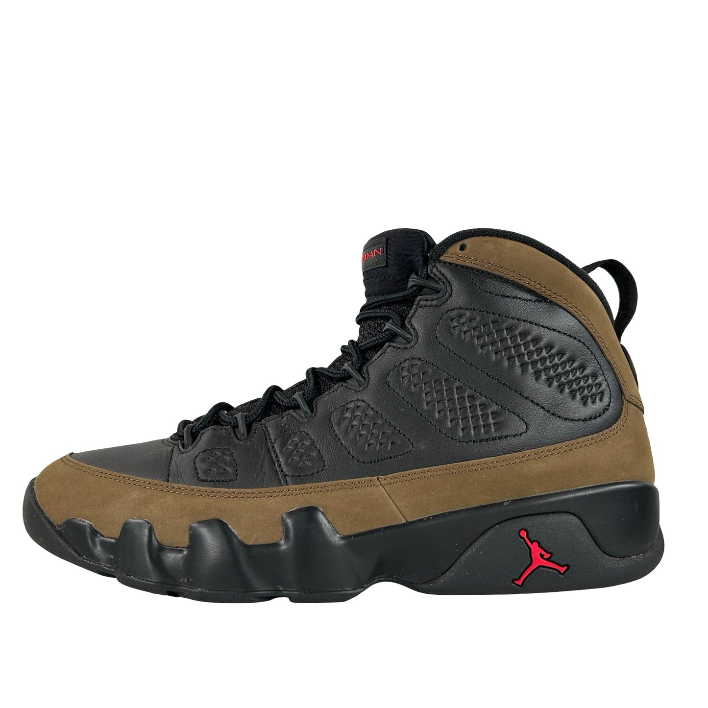 HV4794 030 Air Jordan 9 Retro Olive (2024) [USED] - 10.5 M (Used9)