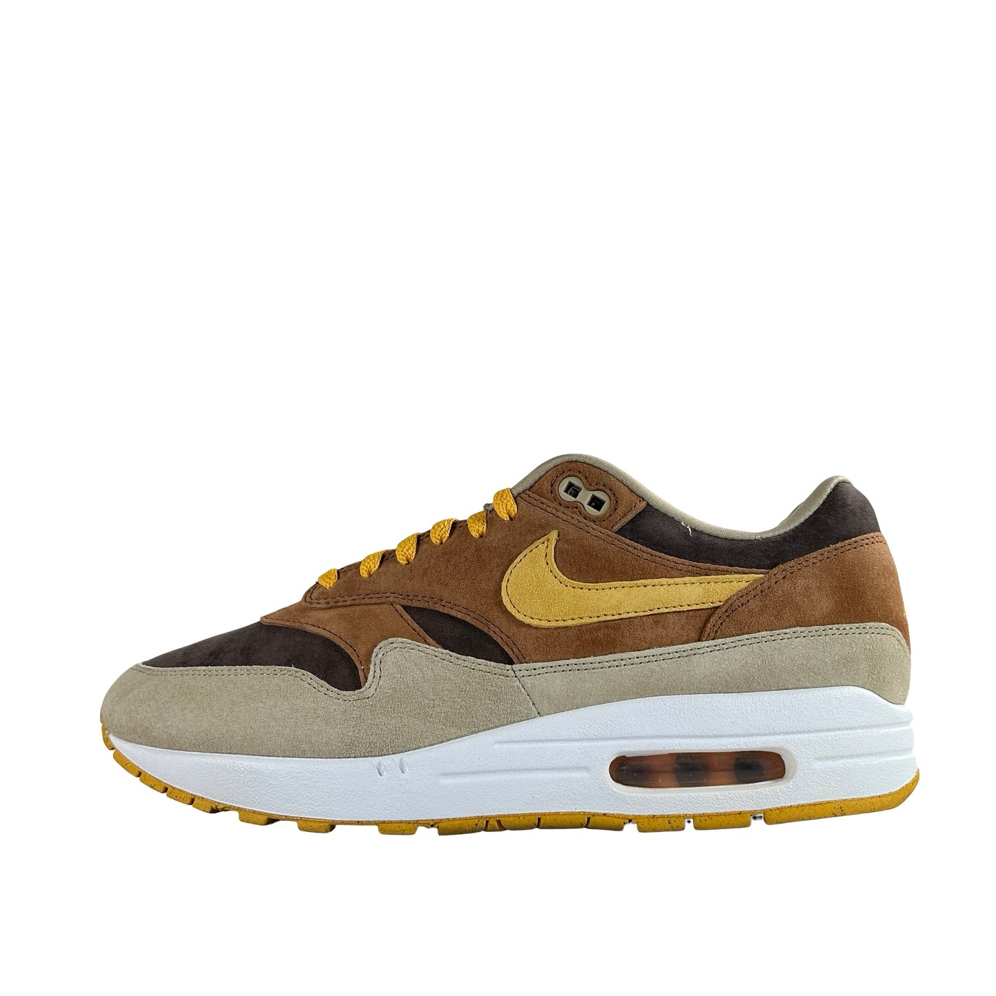 DZ0482 200 Nike Air Max 1 PRM Duck Pecan Yellow Ochre [USED] - 10.5 M (Used2)