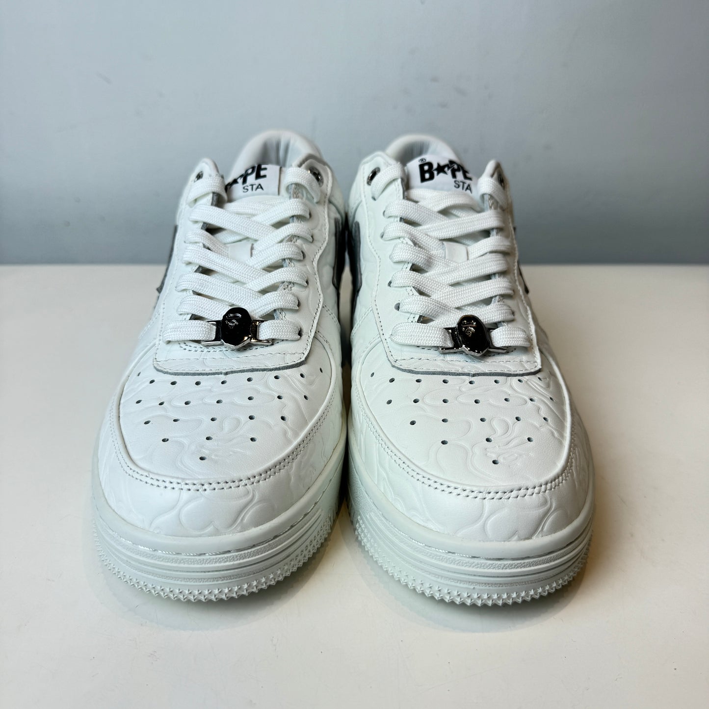 A Bathing Ape Bape Sta Low #3 Line Camo White [USED] - 10 M (VNDS)