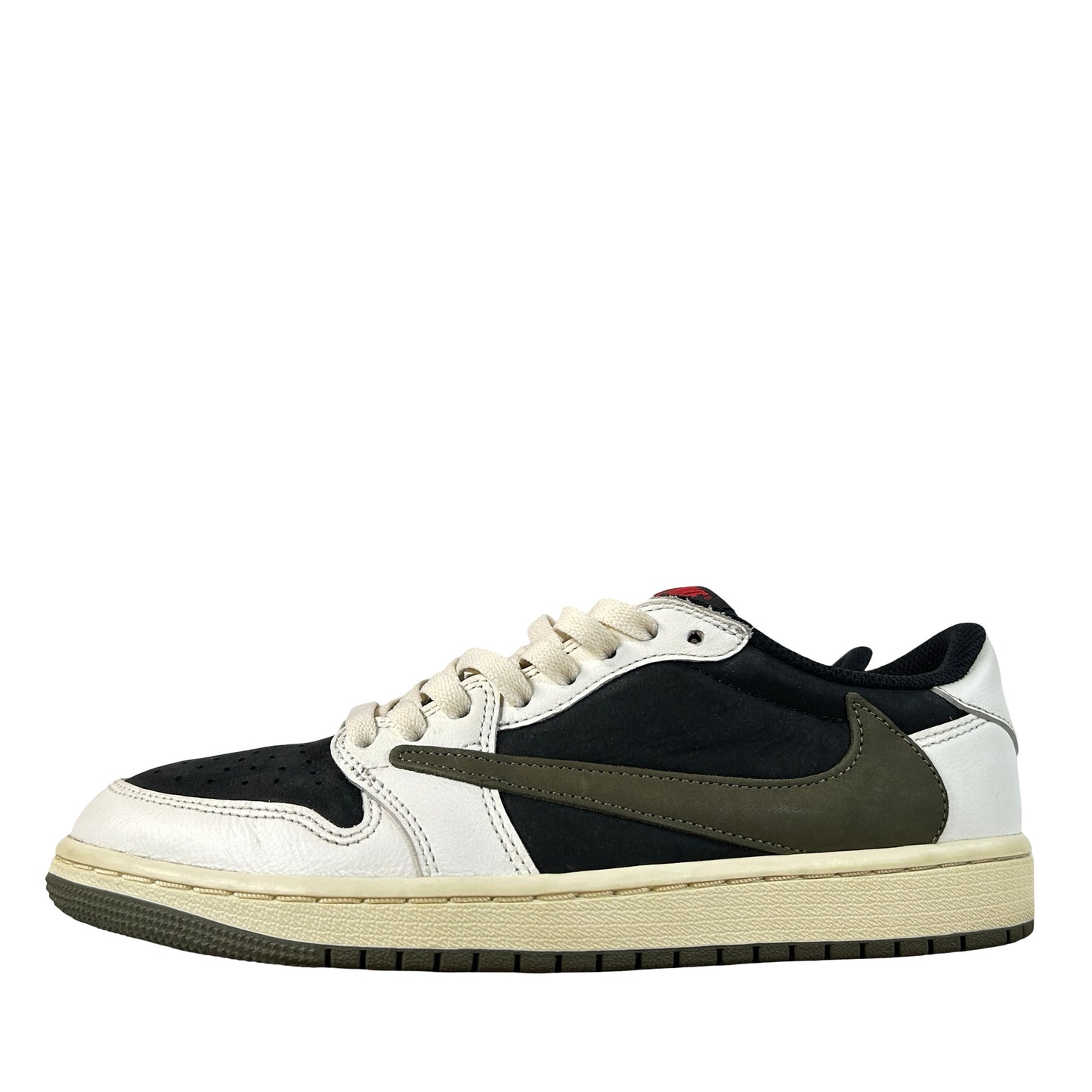 DZ4137 106 Jordan 1 Retro Low OG SP Travis Scott Olive (W) [USED] - 9 W (Used) (No Box)
