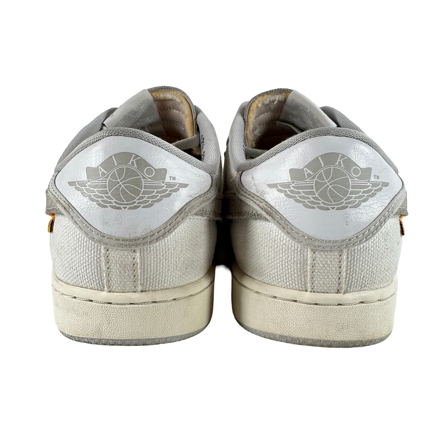DO8912 101  Jordan 1 Retro AJKO Low SP Union White Canvas [USED] - 12.5 M (Used)