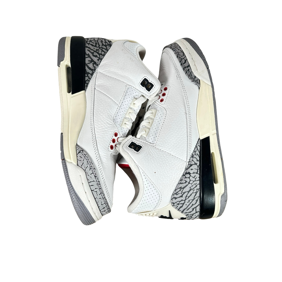 DM0967 100 Jordan 3 Retro White Cement Reimagined (GS) [USED] - 5 Y (Used7)