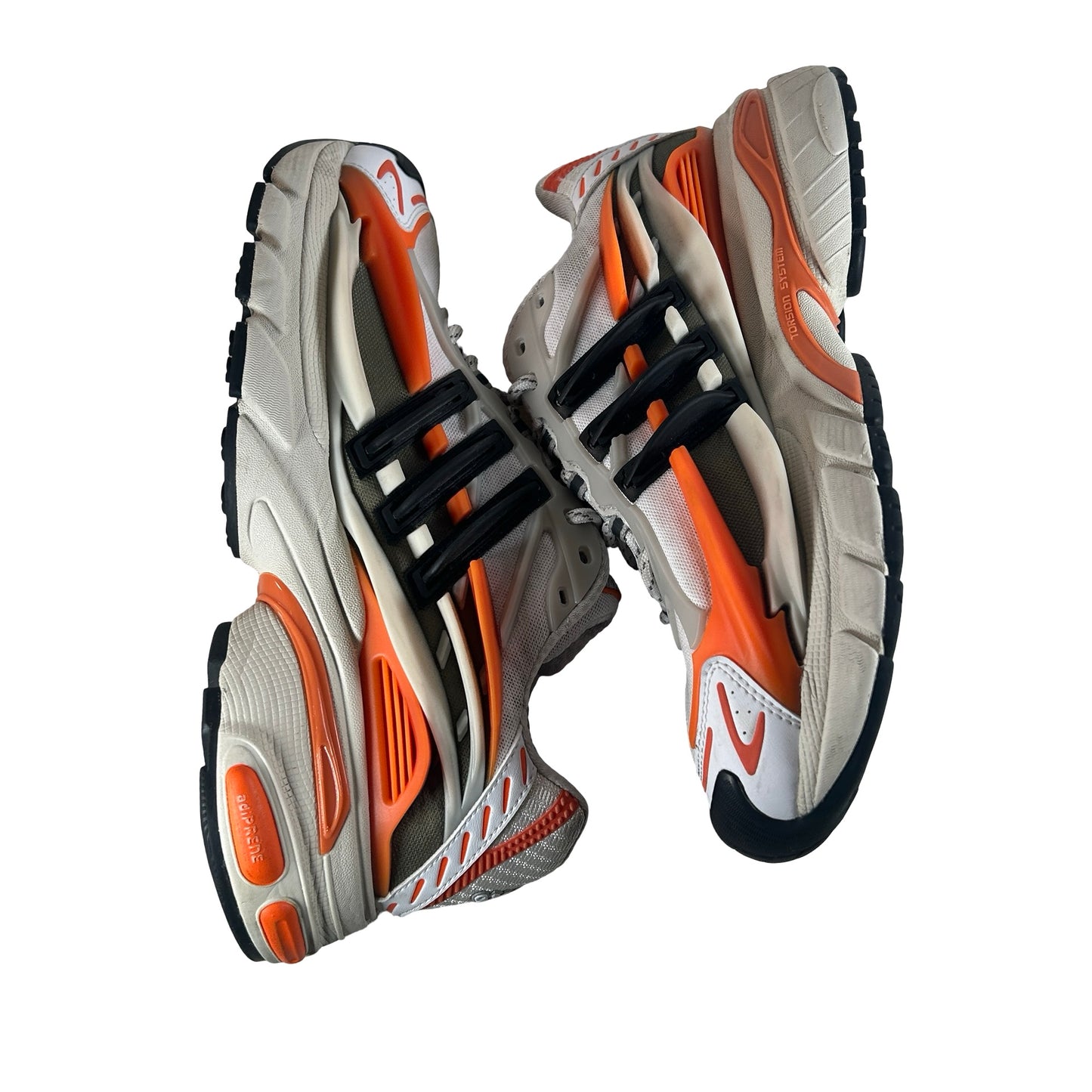 JP9261 adidas Adistar Jellyfish Pharrell Williams Focus Olive Orange [USED] - 9 M (Sample) (Used) (No Box)