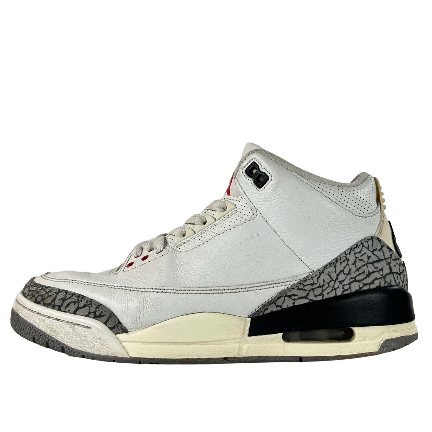 DN3707 100 Jordan 3 Retro White Cement Reimagined [USED] - 10 M (Used) (No Box)