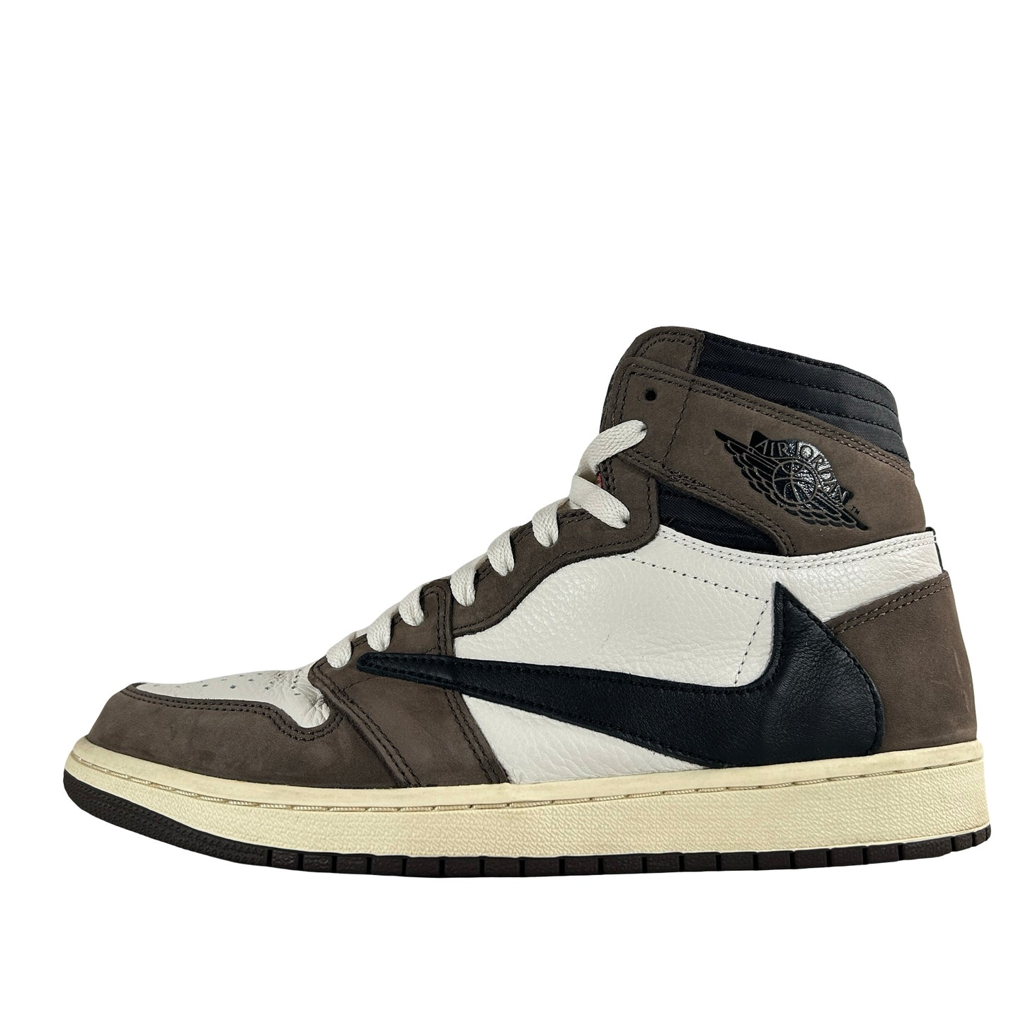 CD4487 100 Jordan 1 Retro High OG SP Travis Scott Mocha [USED] - 9.5 M (Used2)