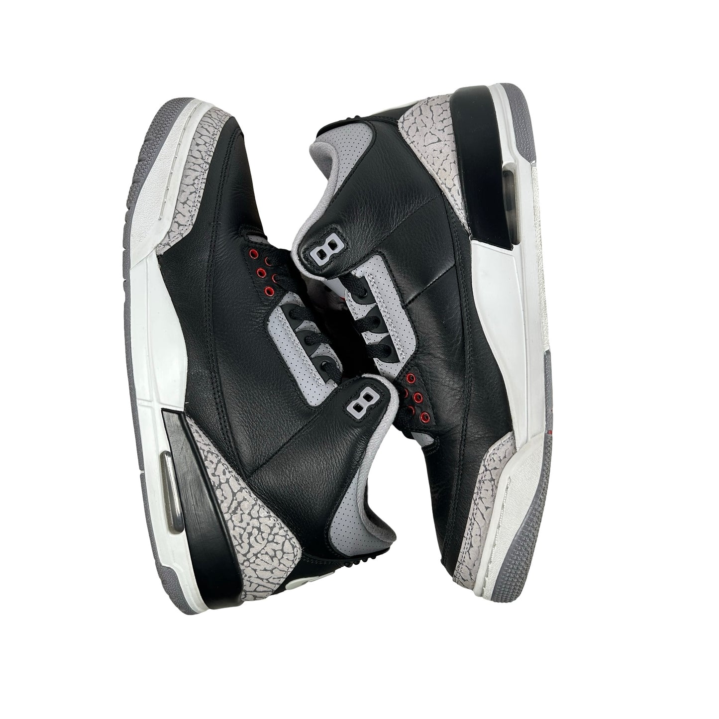 DN3707 010 Jordan 3 Retro OG Black Cement (2024) [USED] - 10.5 M (Used26)