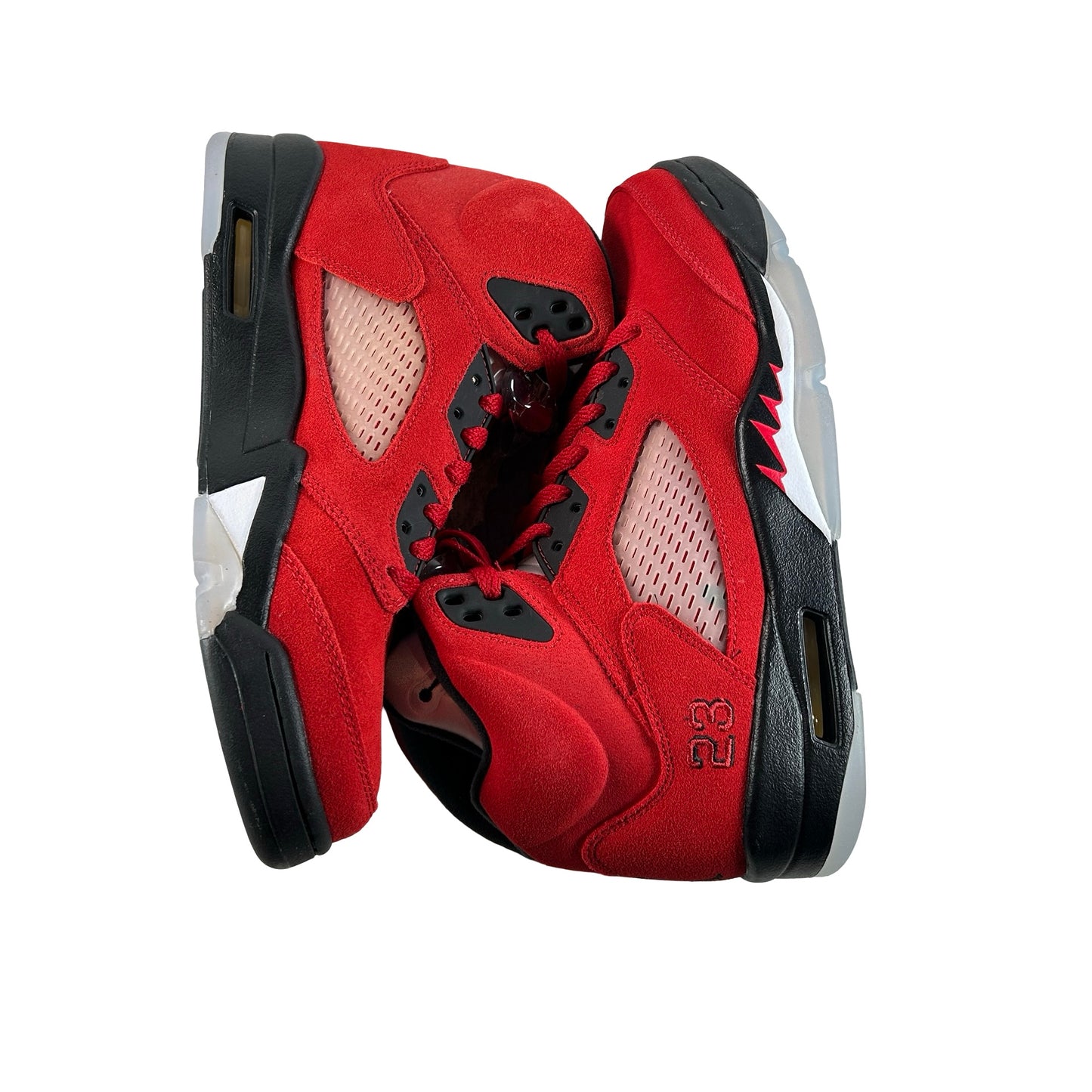 DD0587 600 Jordan 5 Raging Bull Red (2021) [CONDITIONAL] - 8.5 M (Slightly Yellowing Soles2)