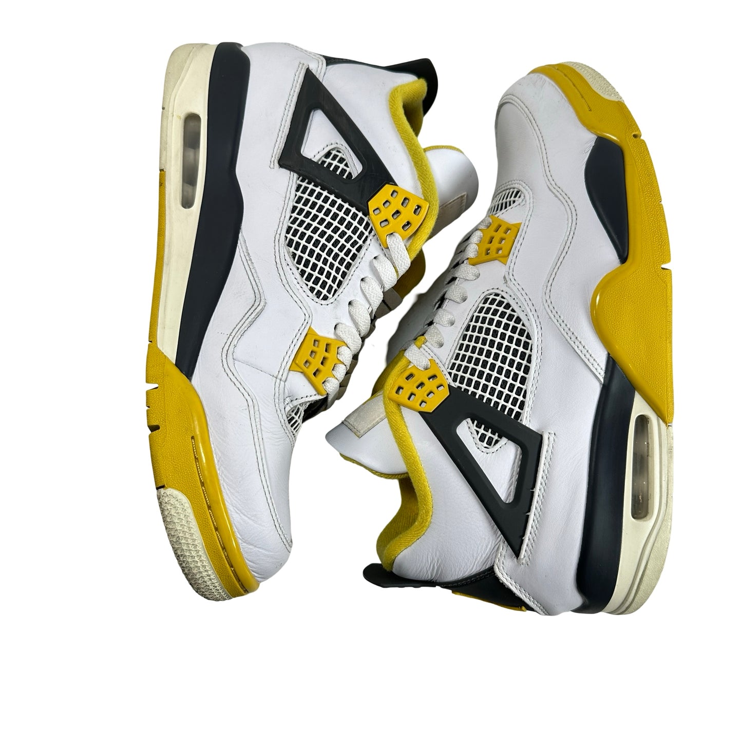 AQ9129 101 Jordan 4 Retro Vivid Sulfur (Women's) [USED] - 11.5 W (Used)