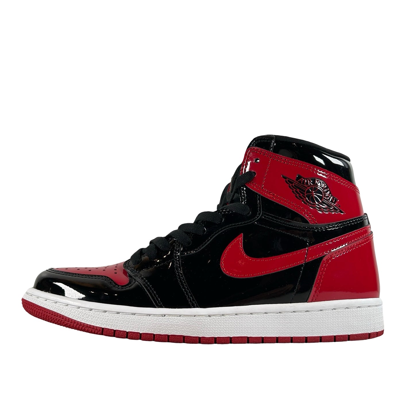 555088 063 Jordan 1 Retro High OG Patent Bred [USED] - 9 M (Used7)