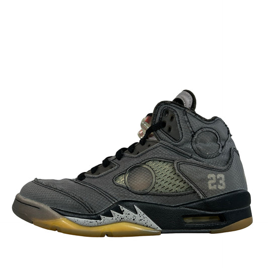 CT8480 001 Jordan 5 Off-White Black [USED] - 8.5 M (Used5)