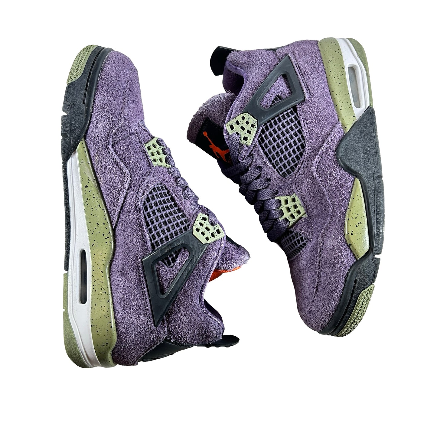AQ9129 500 Jordan 4 Retro Canyon Purple [USED] - 7 W (Used)