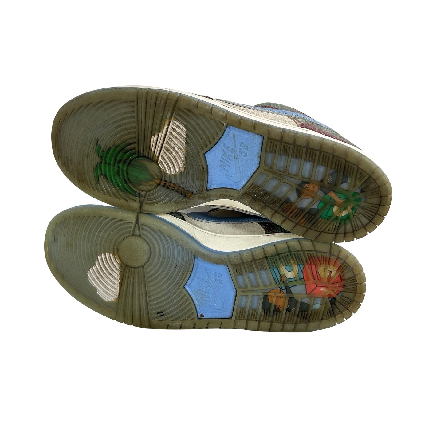 FN4193 100 Nike SB Dunk Low Crenshaw Skate Club [USED] - 9.5 M (Used)