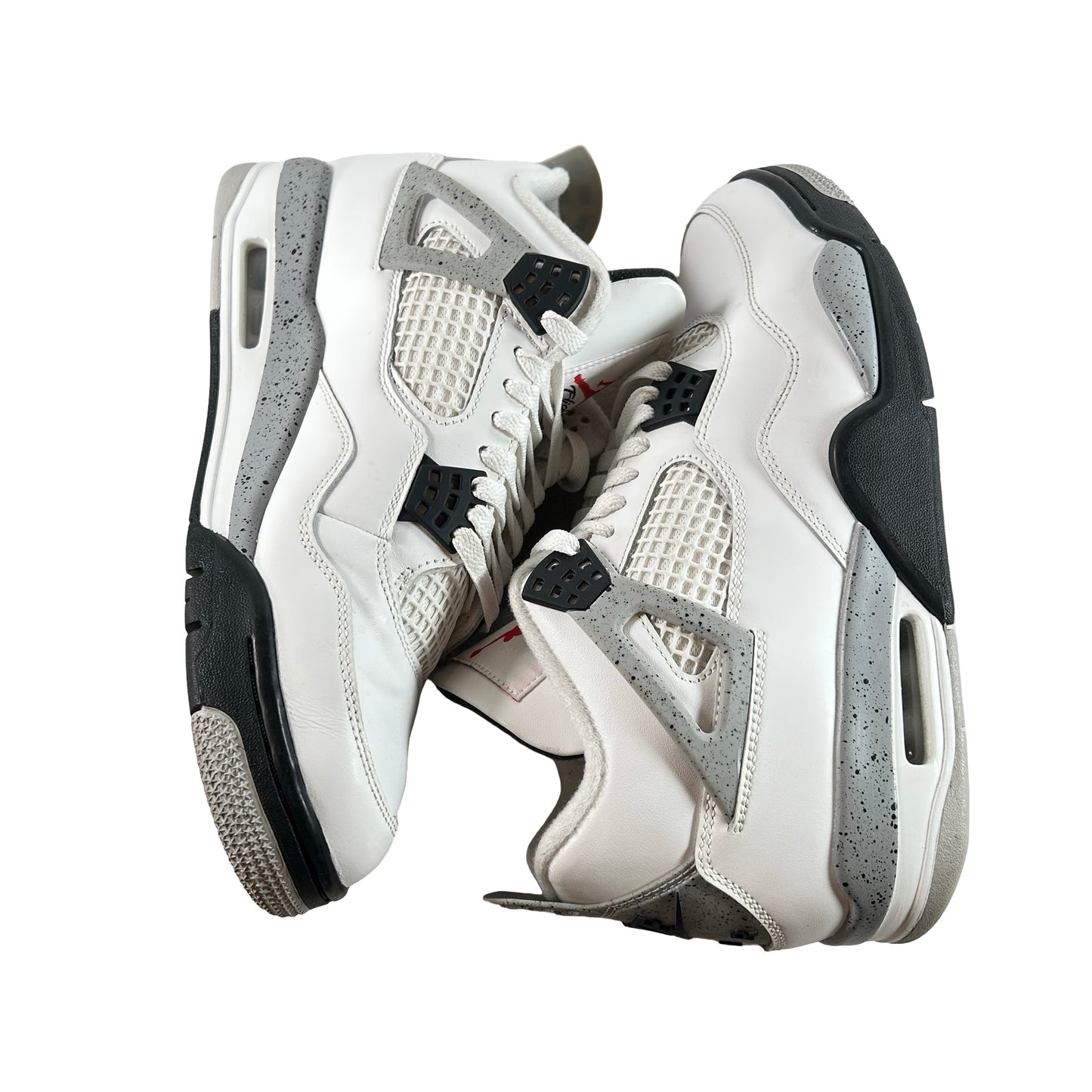 FV5029 100 Jordan 4 Retro White Cement (2025) [USED] - 9.5 M (Used17)
