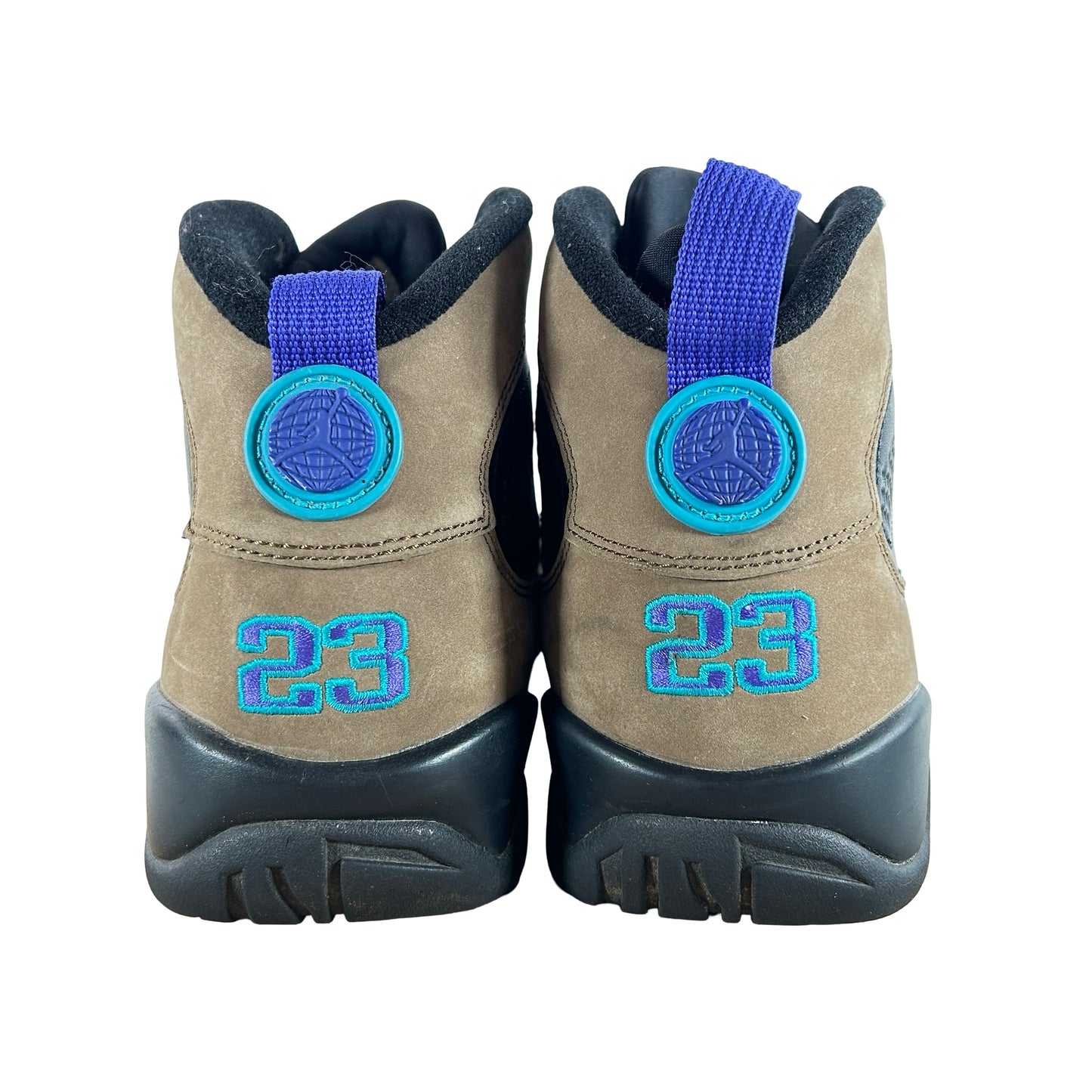 CT8019 034 Jordan 9 Retro Light Olive Concord [USED] - 9.5 M (Used) (No Box) (No Insoles)