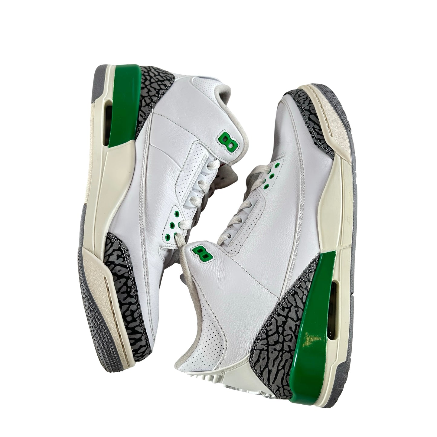 CK9246 136 Jordan 3 Retro Lucky Green (W) [USED] - 11.5 W (Used3)