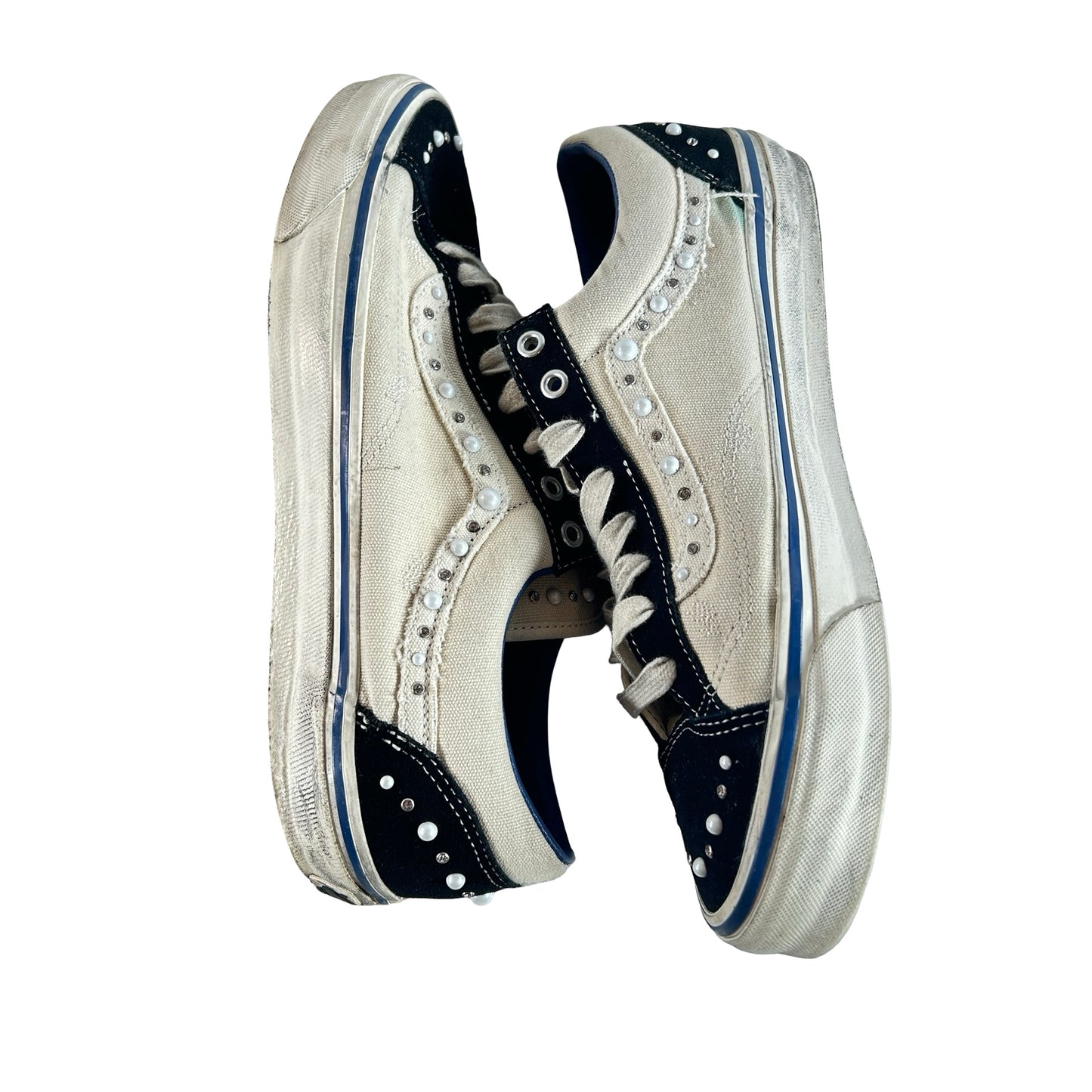 VN000S52FS8 Vans OTW Old Skool 36 Pearlized Pack Marshmallow White [USED] - 12 M (Used)