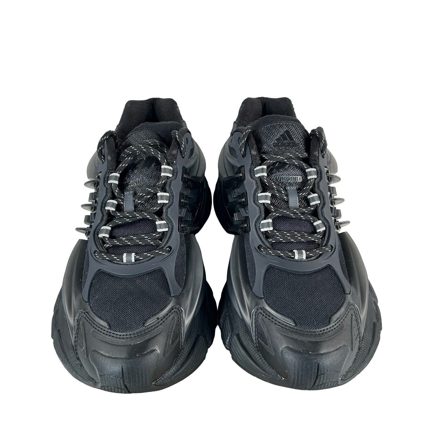 KJ3841 adidas Adistar Jellyfish Pharrell Williams Triple Black [USED] - 10 M (Used)