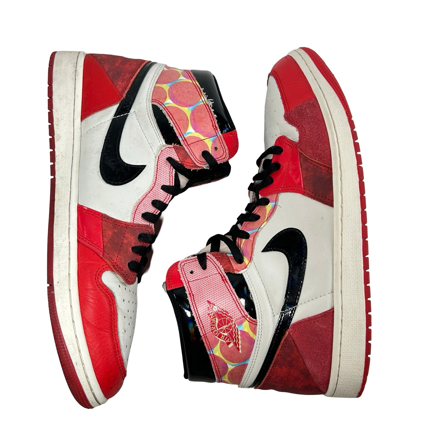 DV1748 601 Jordan 1 Hi Spider-Man Across the Spider-Verse [USED] - 13 M (Used2)