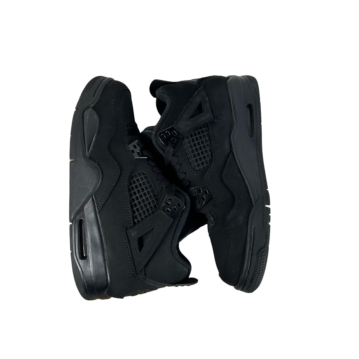 IB4171 010 Jordan 4 Retro Black Cat (2025) (GS) [USED] - 5.5 Y (Used) (No Box2)