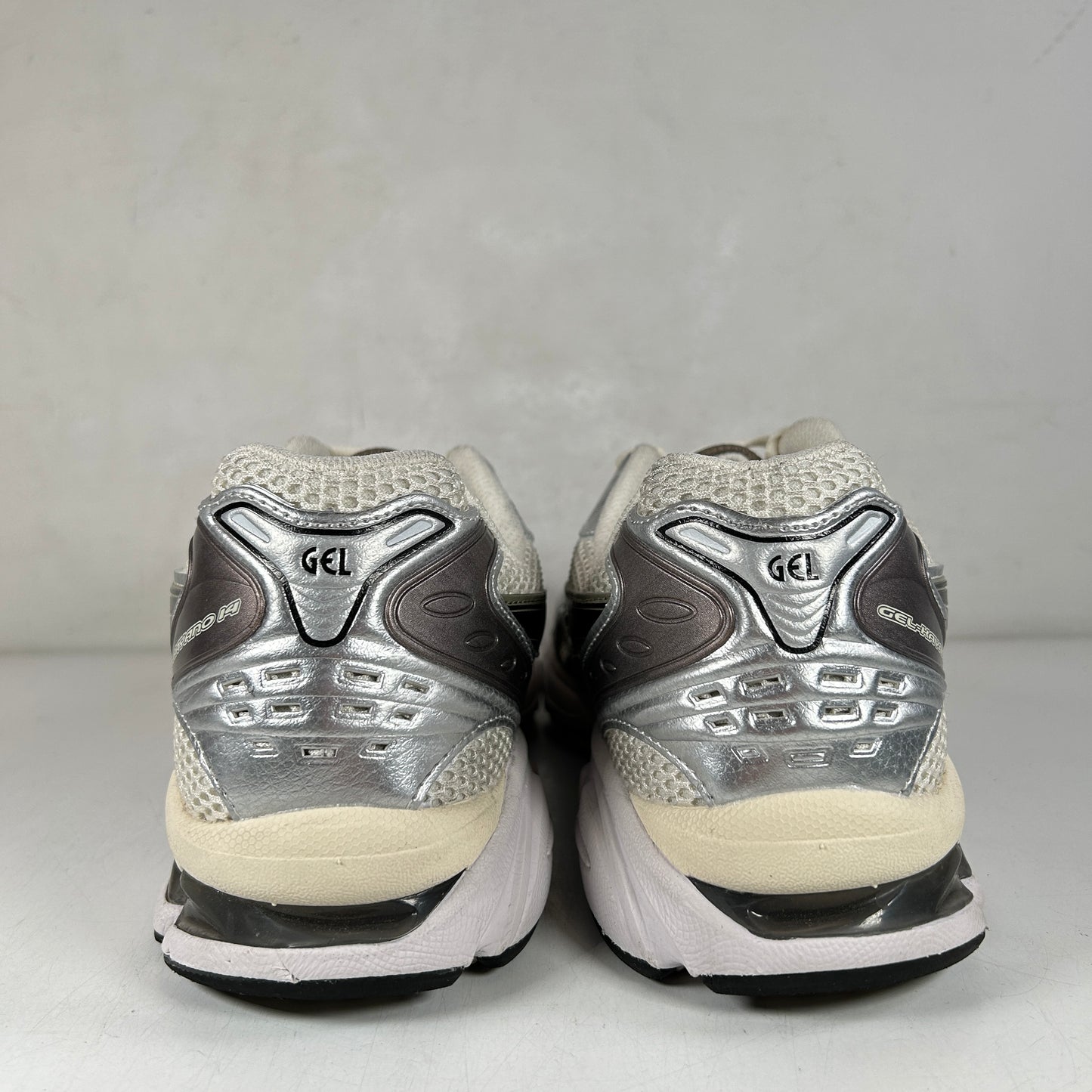 1201A019 108 ASICS Gel-Kayano 14 Cream Black Metallic Plum [USED] - 12 M (Used) (Replace Box)