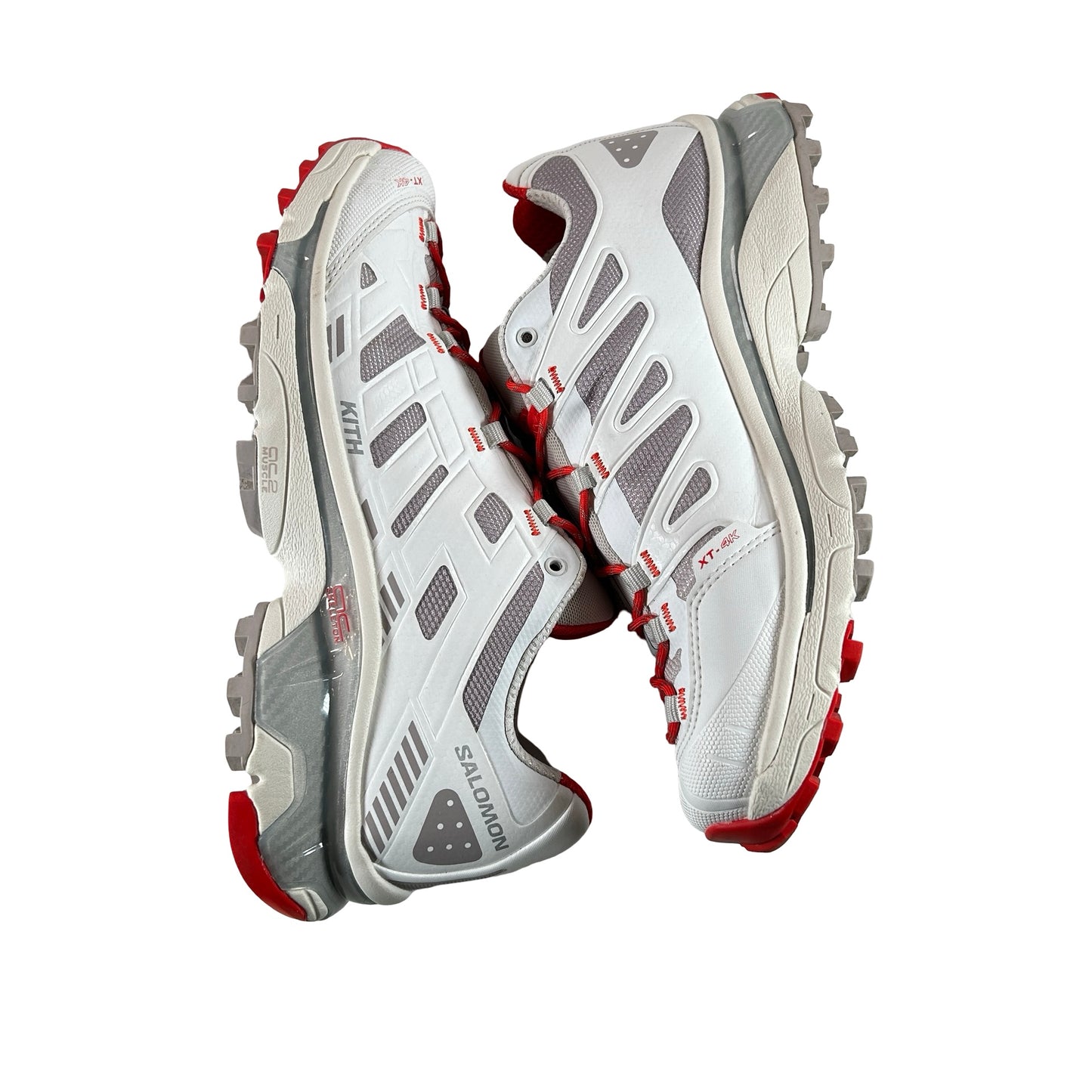 L47771800 Salomon XT-4K Kith Kithmas White Red [USED] - 8.5 M (Used)
