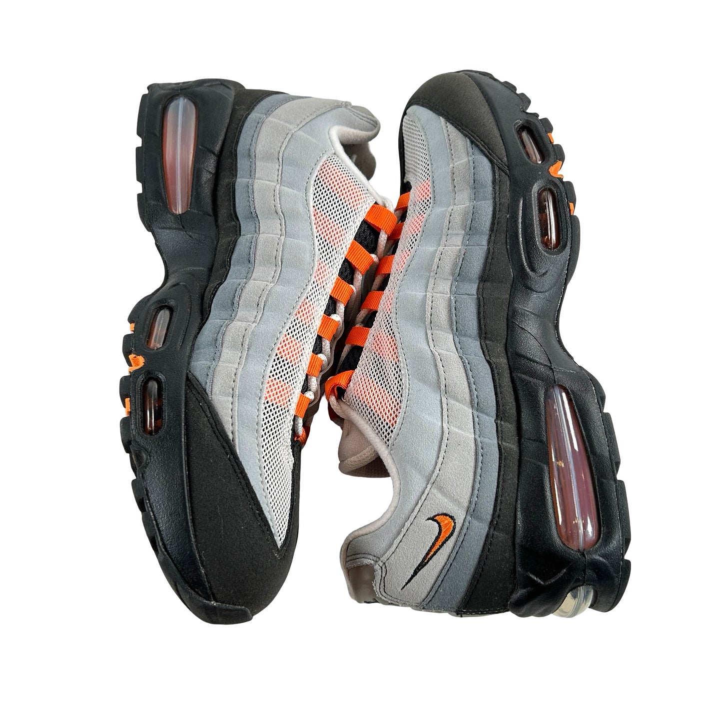 HM4740 005 Nike Air Max 95 OG Big Bubble Bright Mandarin (2025) [USED] - 9.5 M (Used)