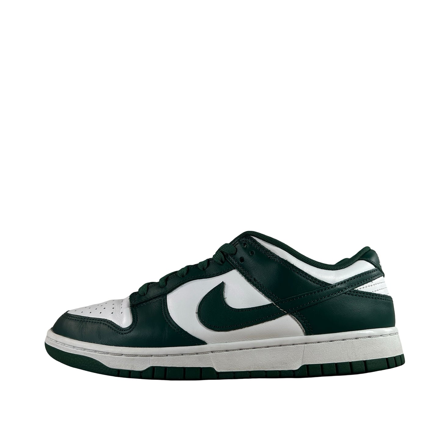 DD1391 101 Nike Dunk Low Michigan State [USED] - 9.5 M (Used3)