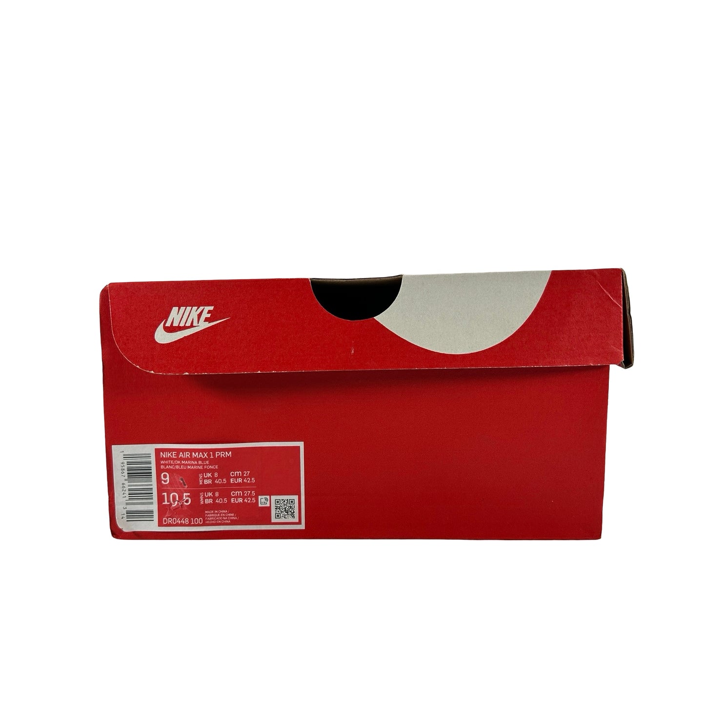 DR0448 100 Nike Air Max 1 Premium Blueprint [USED] - 9 M (Used)