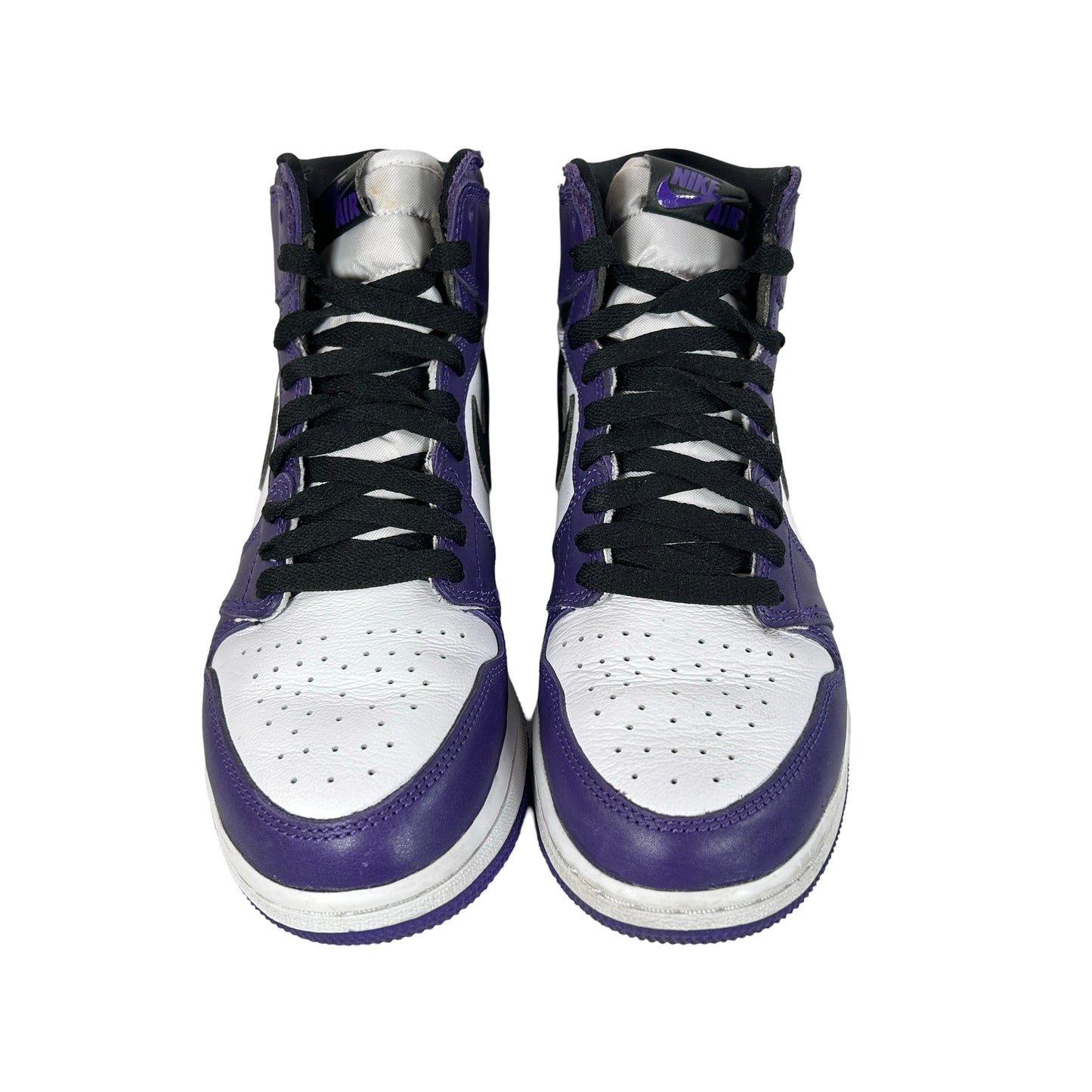 575441 500 Jordan 1 Retro High Court Purple White (GS) [USED] - 5.5 Y (Used)