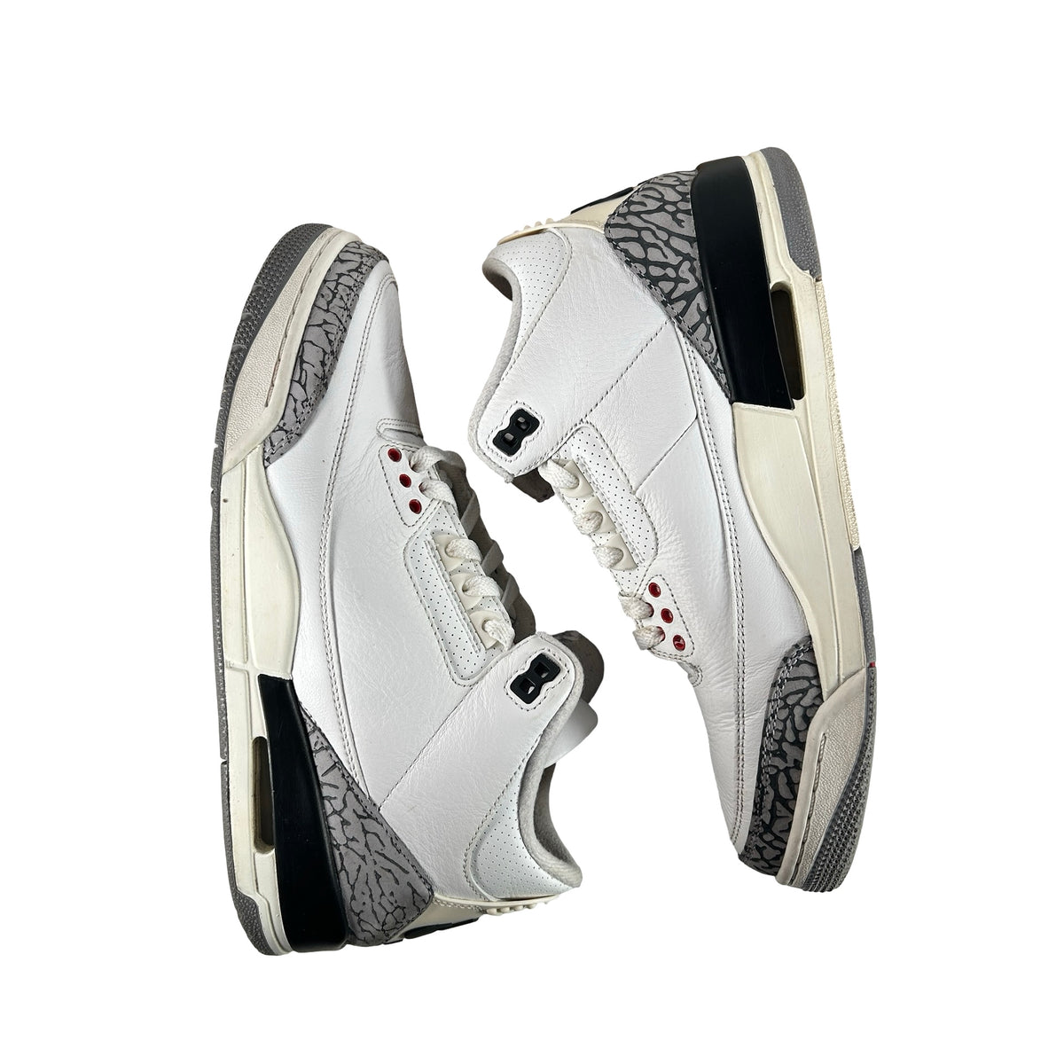 DN3707 100 Jordan 3 Retro White Cement Reimagined [USED] - 8.5 M (Used25)