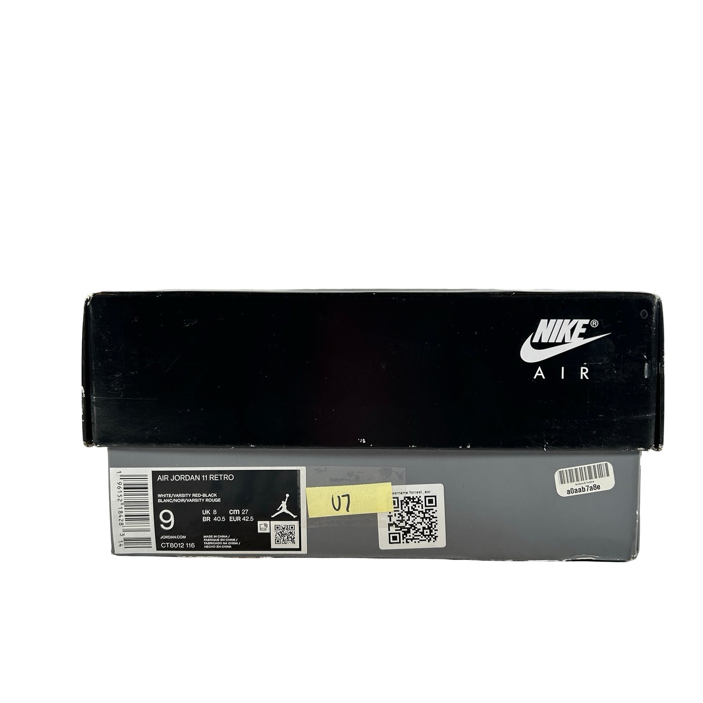 CT8012 116 Jordan 11 Retro Cherry (2022) [USED] - 9 M (Used7)