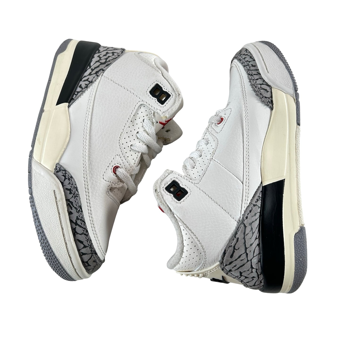 DM0966 100 Jordan 3 Retro White Cement Reimagined (PS) [USED] - 12.5 C (Used)