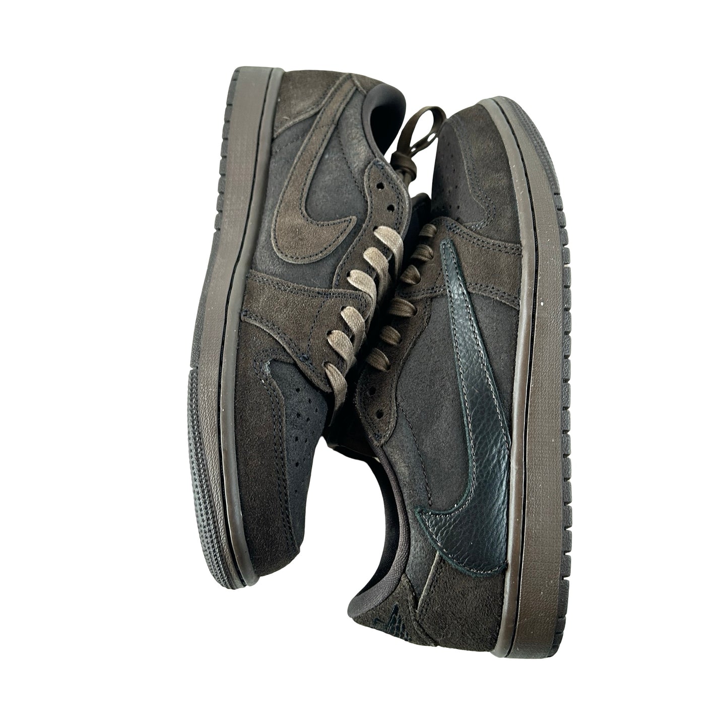 DM7866 202 Jordan 1 Retro Low OG SP Travis Scott Velvet Brown [USED] - 8.5 M (Used5)