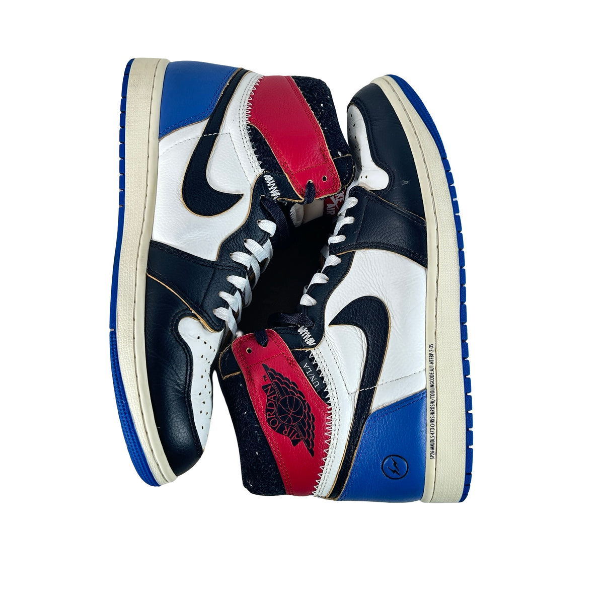 IO7847 002 Jordan 1 Retro High OG SP Fragment x Union LA Varsity Red Sport Royal [USED] - 11.5 M (Used3)