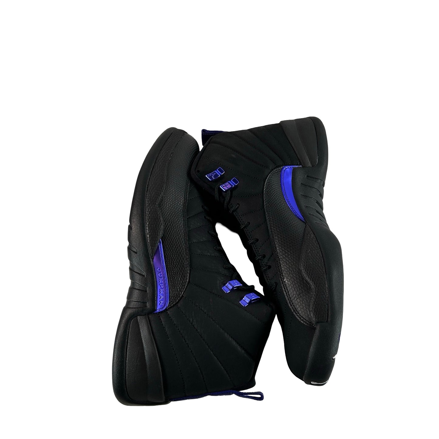 CT8013 005 Jordan 12 Retro Black Dark Concord [USED] - 11.5 M (Used)