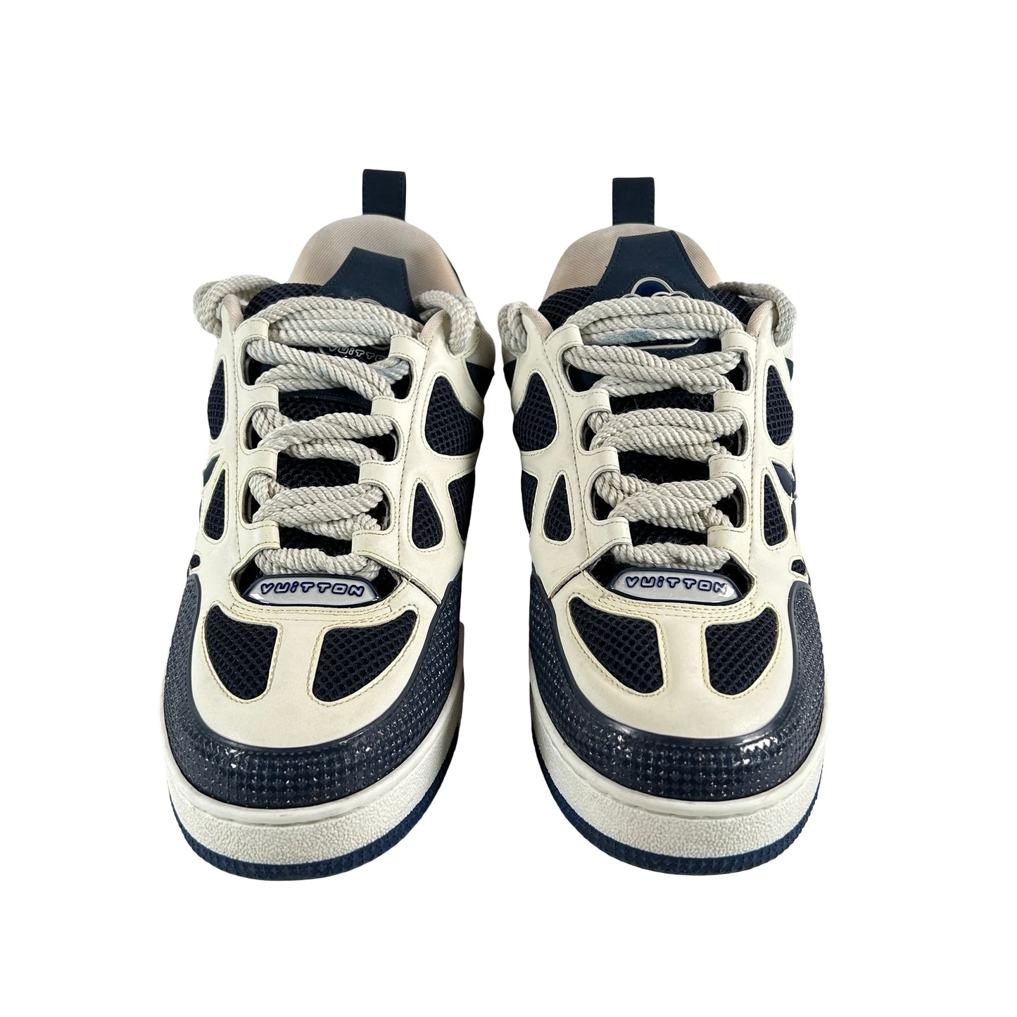 1AARRS Louis Vuitton Skate Trainer Marine [USED] - LV 9.5 / US 10.5 (Used) (Replace Box)