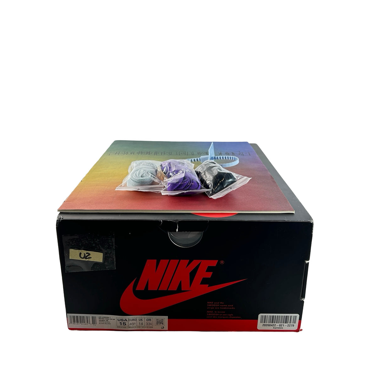 AA3834 100 Jordan 1 Retro High Virgil Abloh Archive Alaska [USED] - 15 M (Used2)