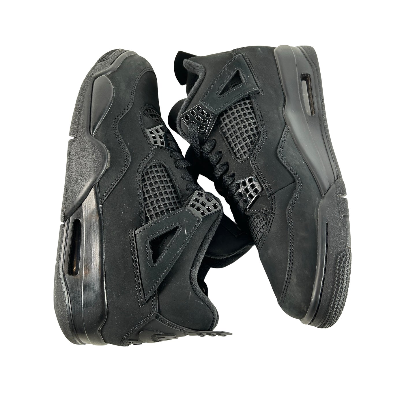 FV5029 010 Jordan 4 Retro Black Cat (2025) [USED] - 9.5 M (Used)