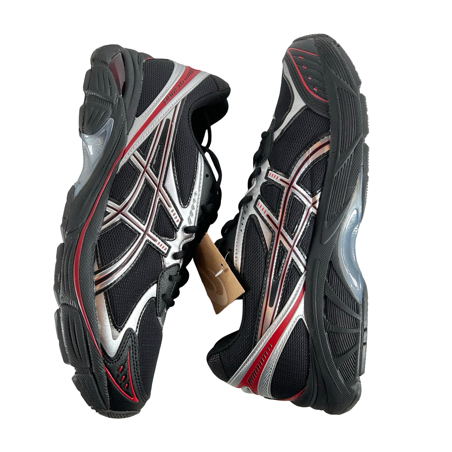 1203A688 001 ASICS GT-2160 Black Pure Silver Red [USED] - 11.5 M (VNDS)