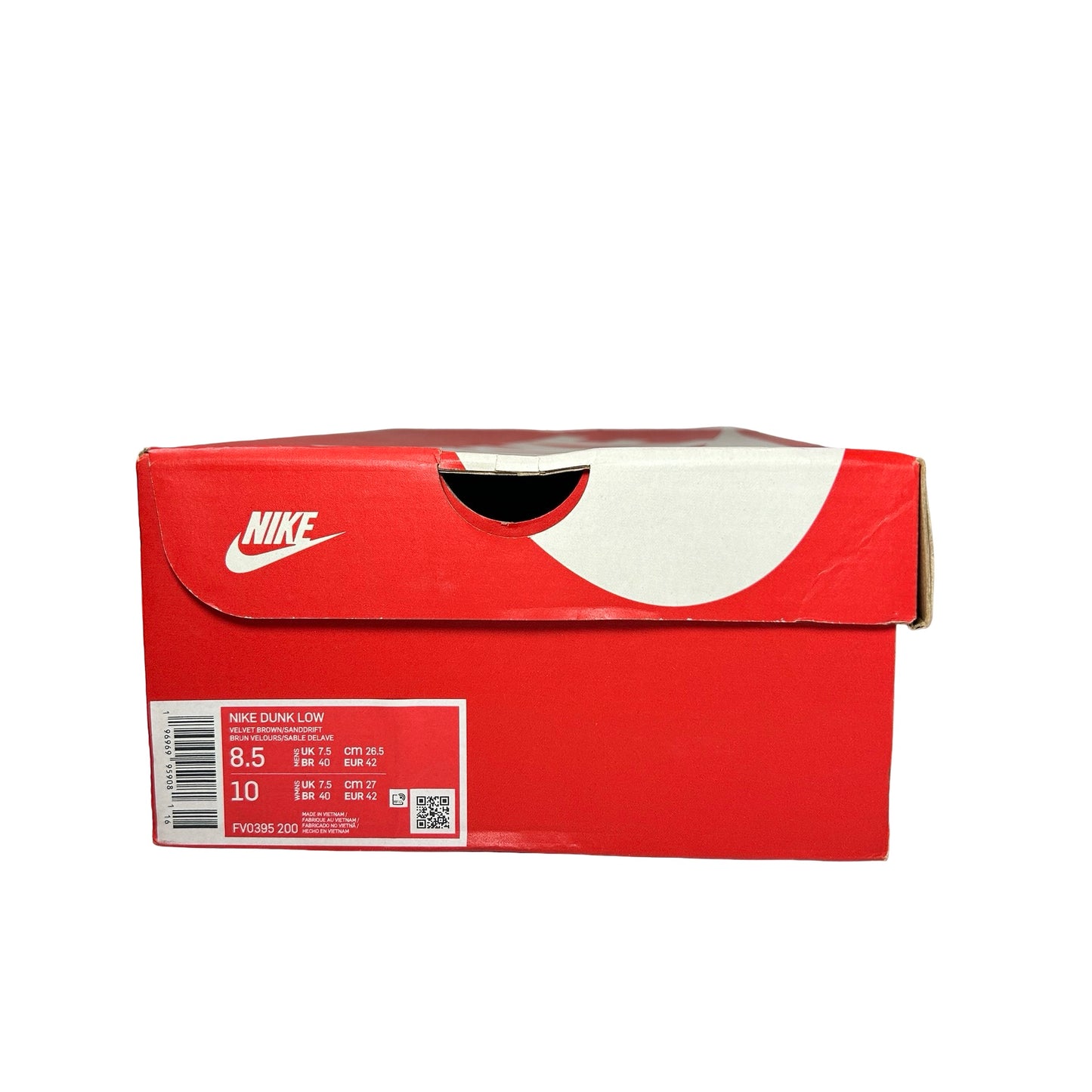 FV0395 200 Nike Dunk Low Red Panda [USED] - 8.5 M (Used)