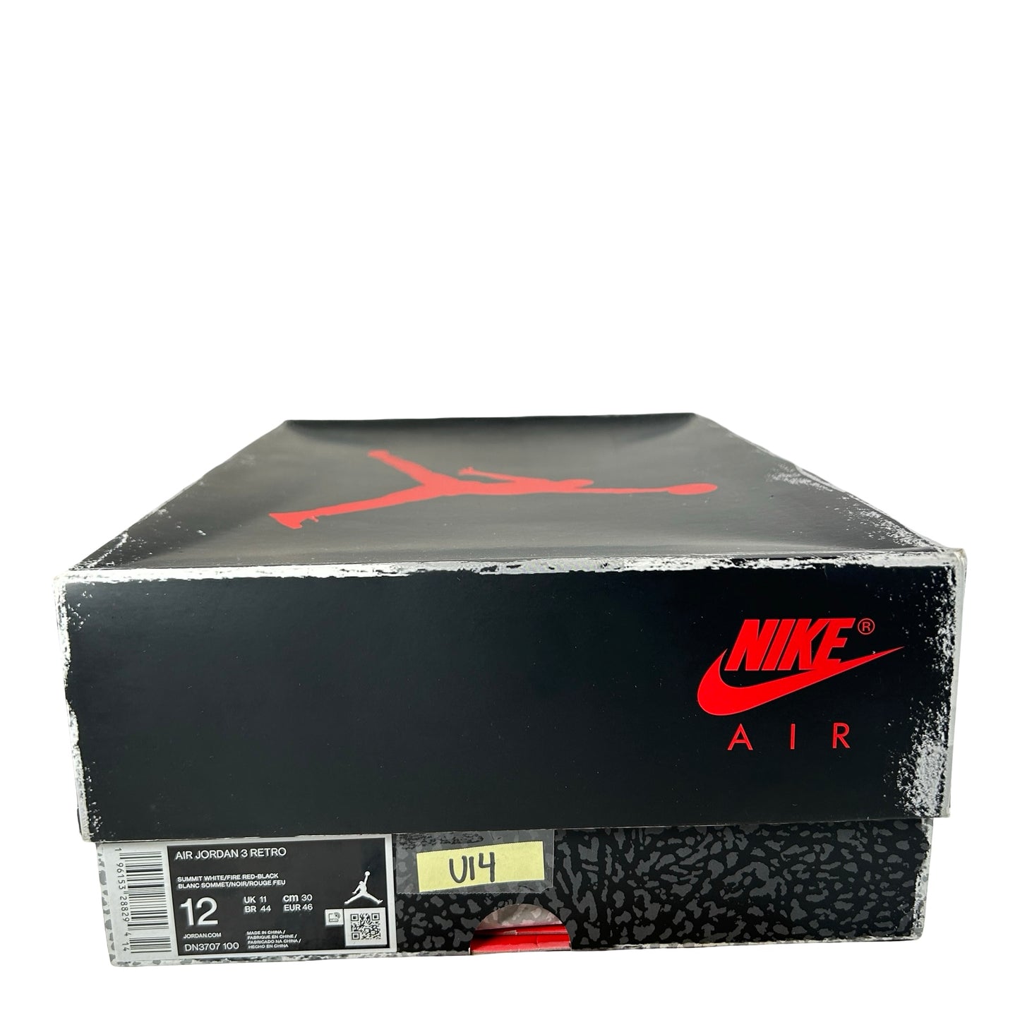 DN3707 100 Jordan 3 Retro White Cement Reimagined [USED] - 12 M (Used14)