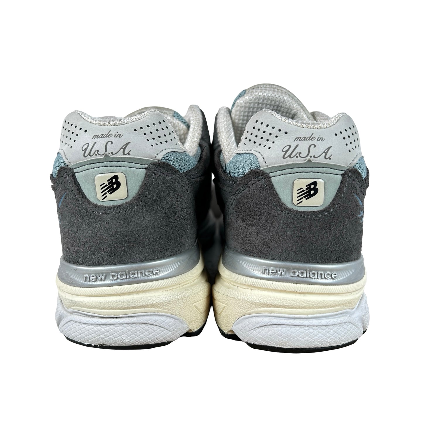 M990KS3 New Balance 990v3 MiUSA Kith Steel Blue [USED] - 6 M (Used)