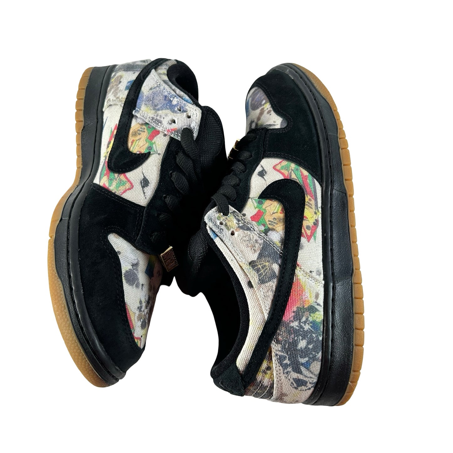 FD8778 001 Nike SB Dunk Low Supreme Rammellzee [USED] - 8 M (Used3)
