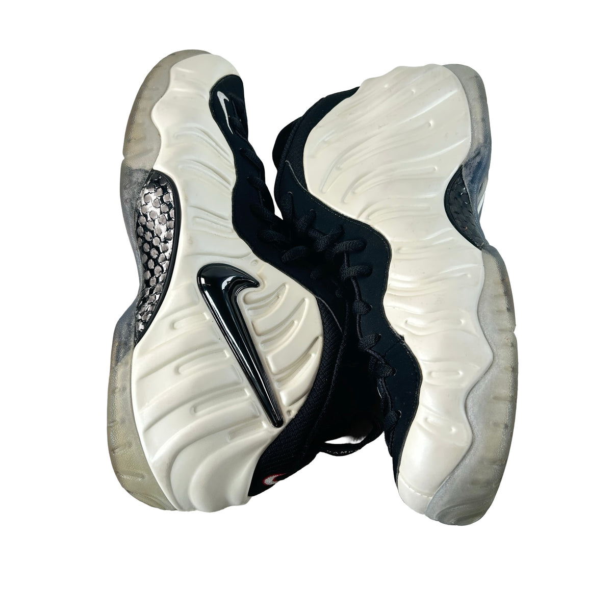 624041 100 Nike Air Foamposite Pro Pearl Class of 97 [USED] - 9.5 M (Used) (No Box)
