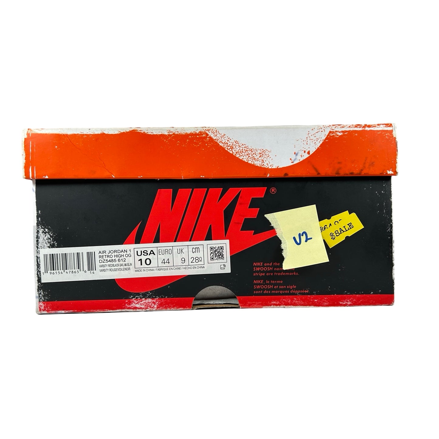DZ5485 612 Jordan 1 Retro High OG Chicago Lost And Found [USED] - 10 M (Used2)