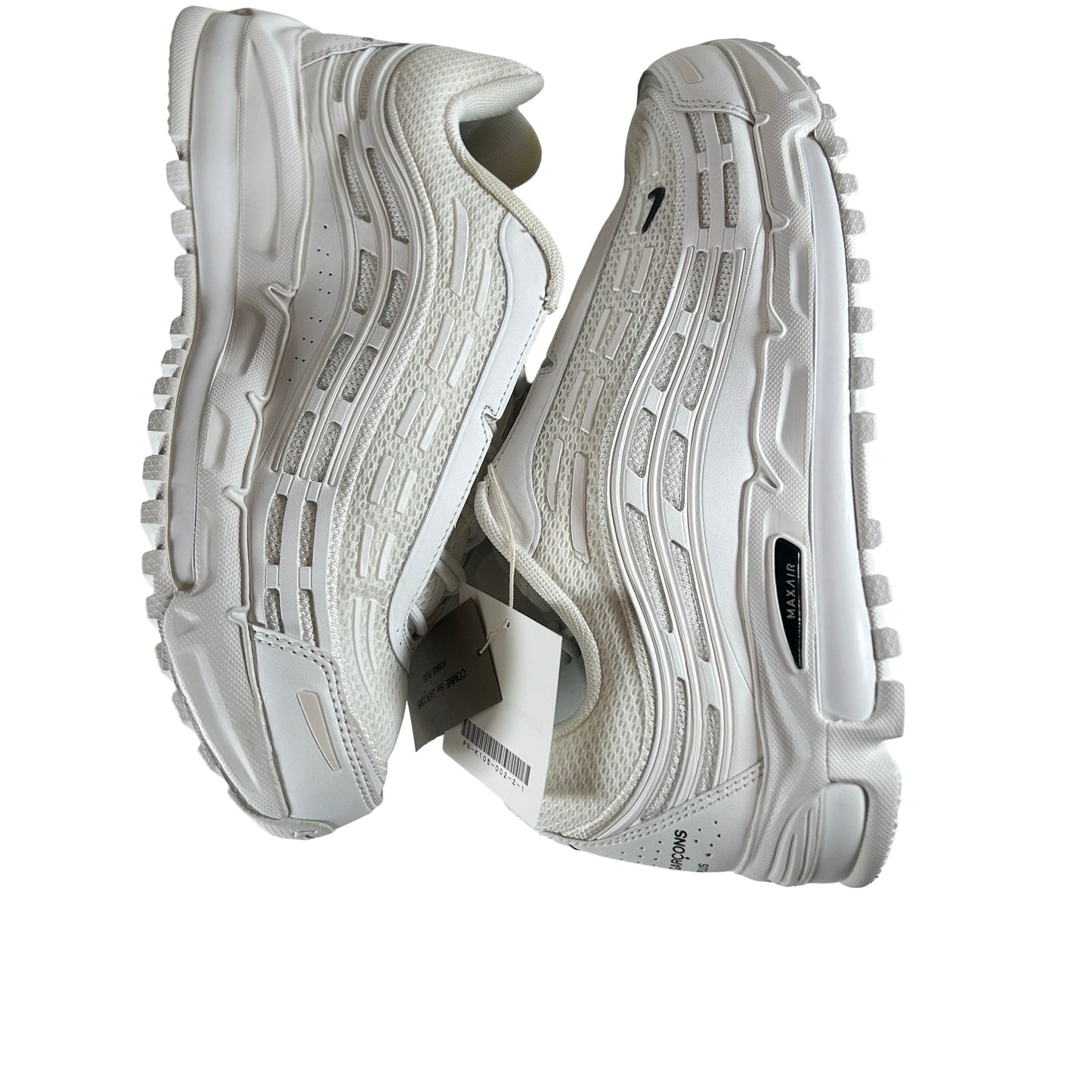 HJ6539 100 Nike Air Max TL 2.5 Comme des Garcons Homme Plus White [CONDITIONAL] - 9 M (Stain on back of left heel)