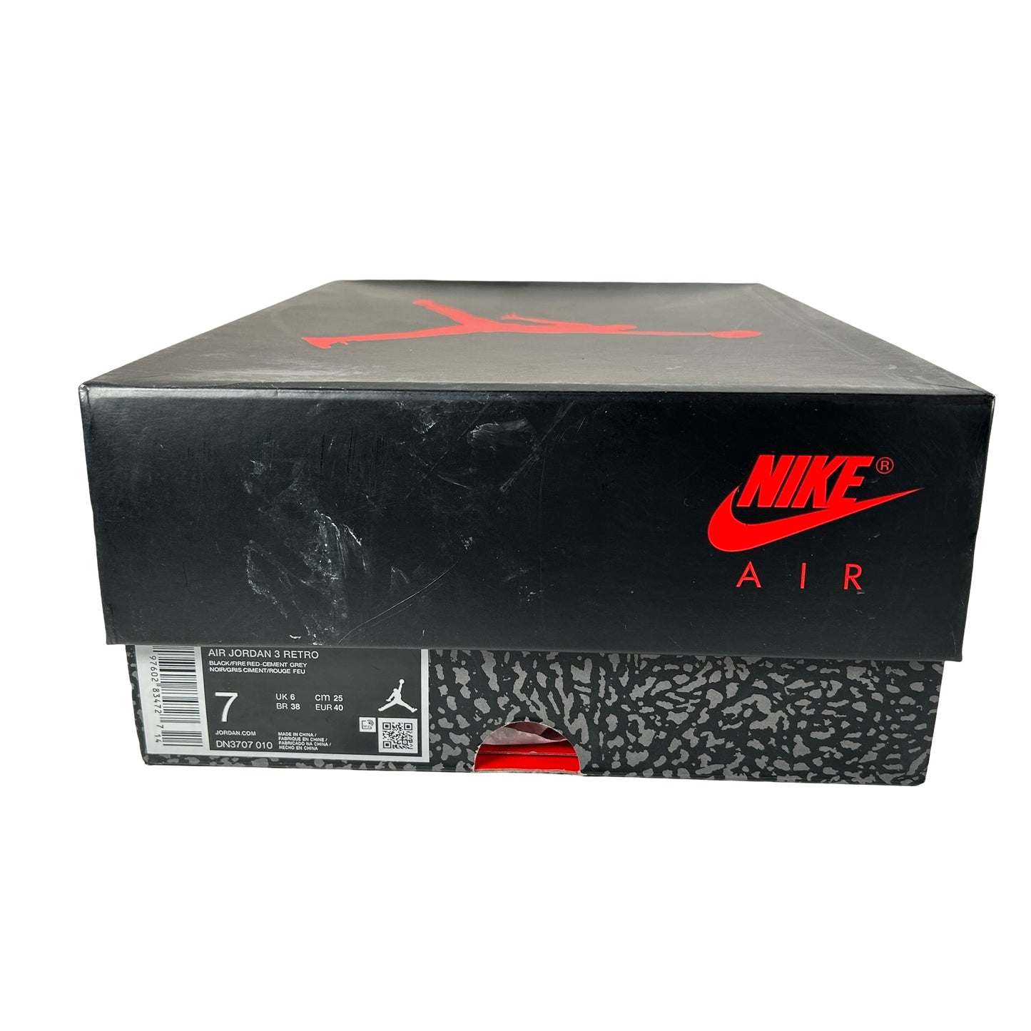 DN3707 010 Jordan 3 Retro Black Cement Reimagined (2024) [USED] - 7 (VNDS)
