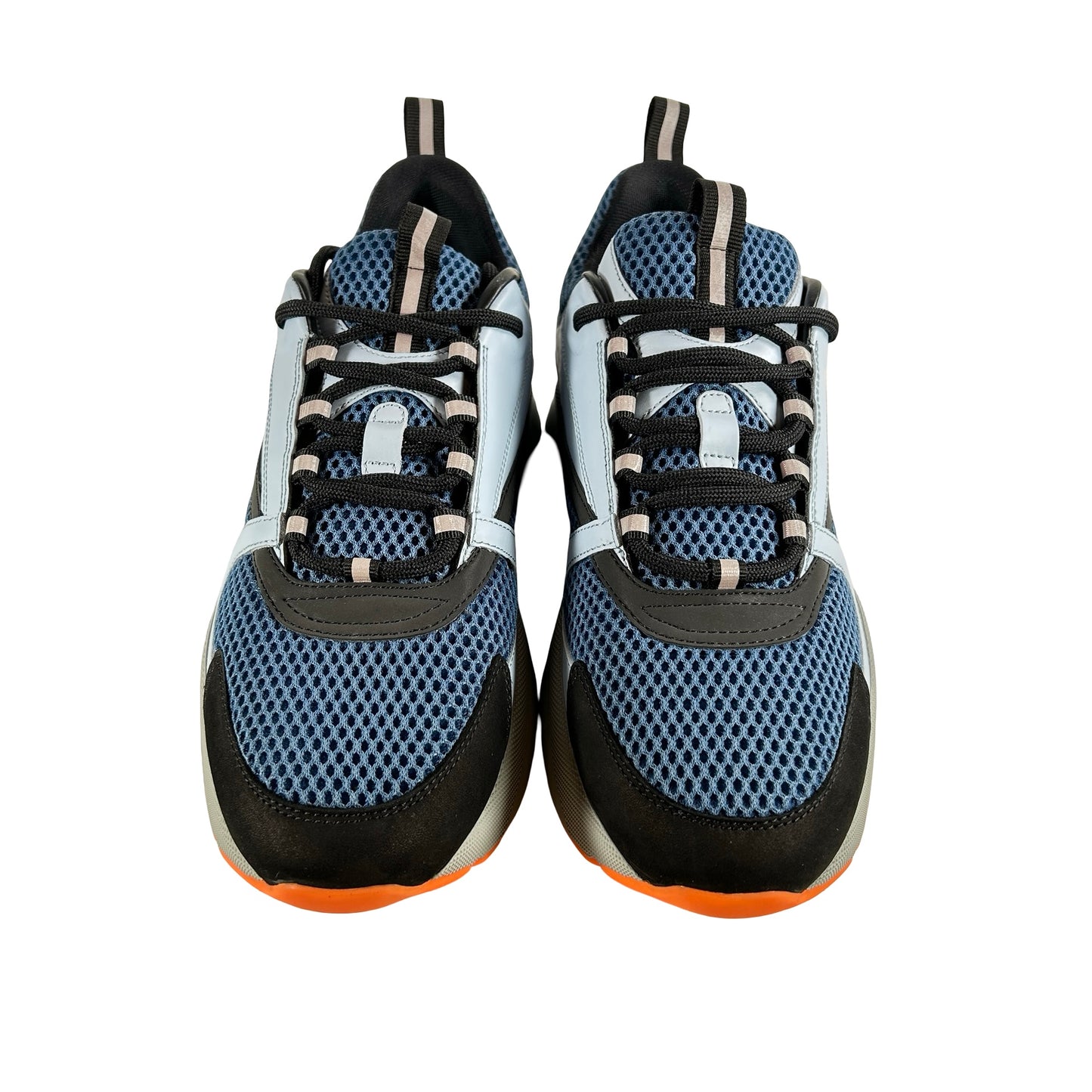 3SN231YRKH568 Dior B22 Blue Technical Mesh Light Blue Grey Orange [USED] - 42 (VNDS)